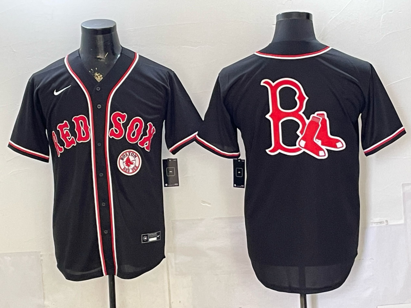 Men Boston Red Sox blank black 2026 Nike MLB Jerseys 053100278
